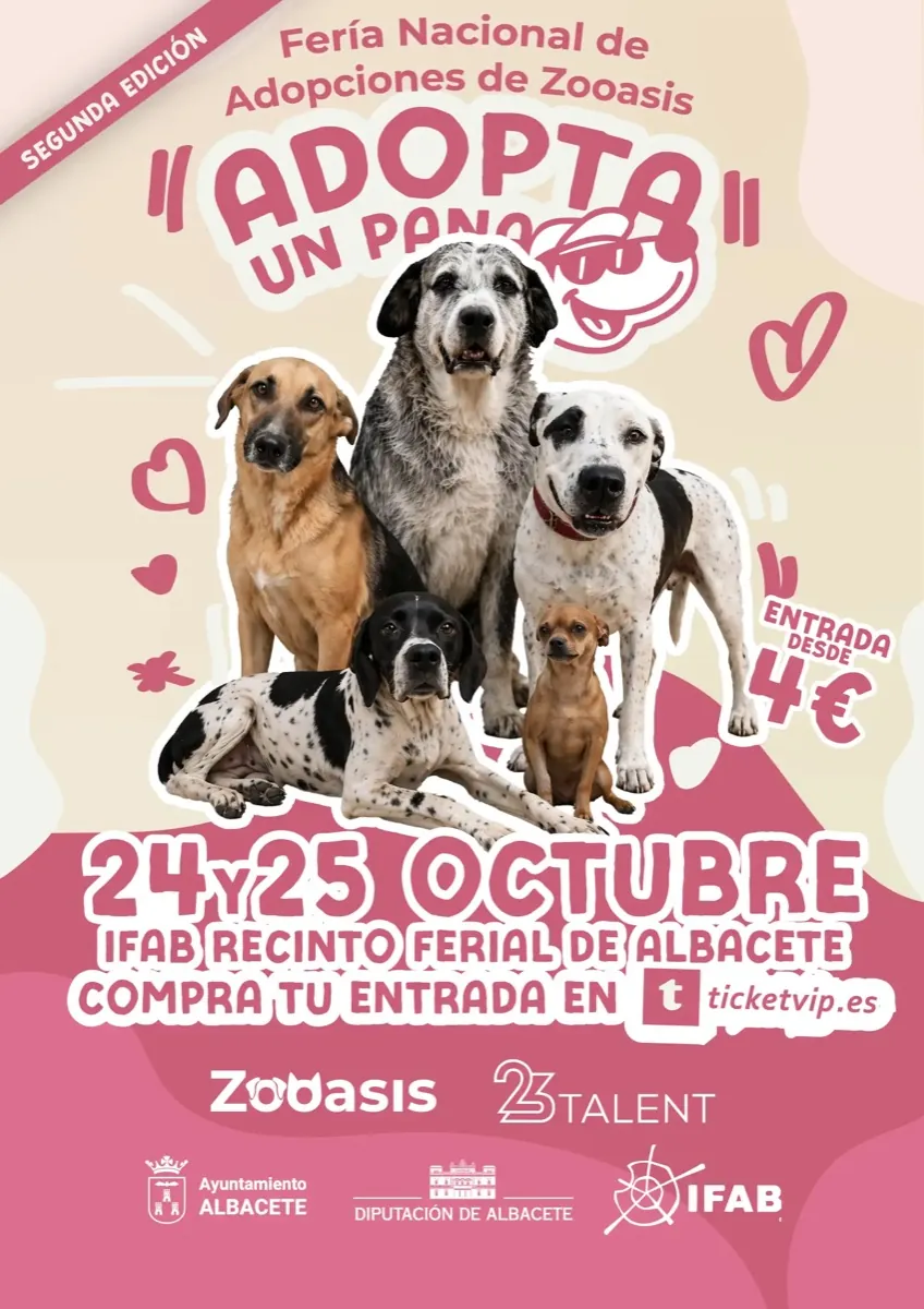 Cartel de Adopta un Pana, segunda edición